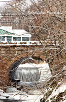 Wintry Harbor Waterfall 2