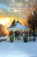 An Icy Sunset - Vertical 2