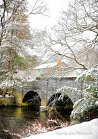 Wintry Stone Bridge - Vertical
