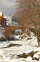 A Snowy Harbor View - Vertical 2