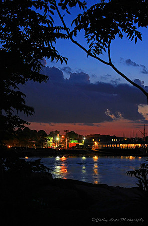 Summer Evening View - Vertical