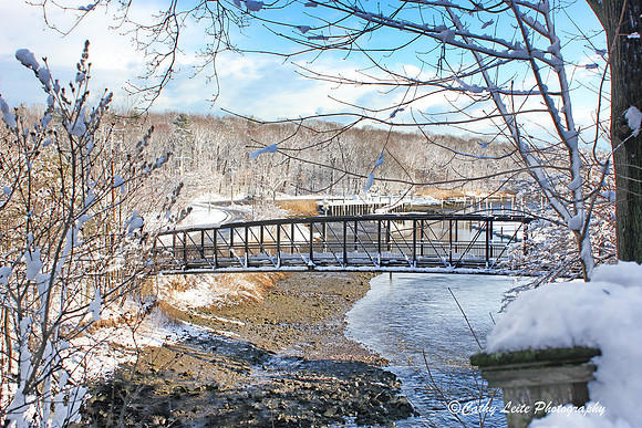 Hotchkiss Bridge in Winter