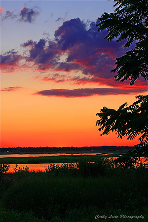 Deep Sunset - Vertical