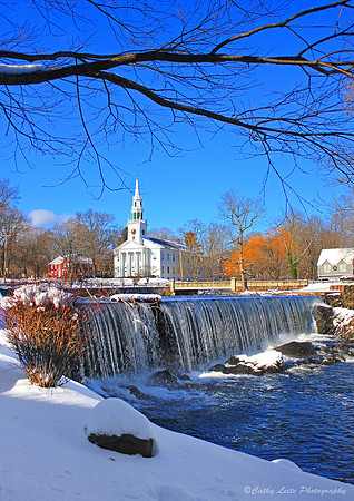 Milford in Winter - Vertical