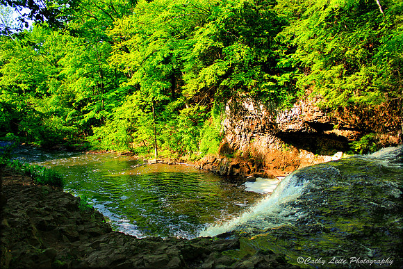 View Above Waterfall