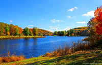Hop Brook Lake Autumn