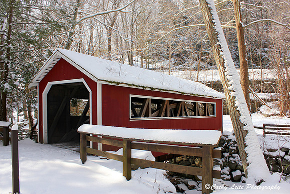 Snow Covered Bridge