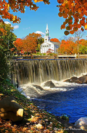 Autumn in Milford - Vertical