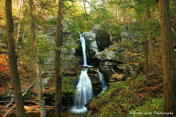 Fall at Kent Falls