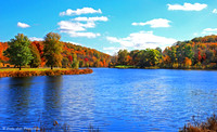Hop Brook Lake Autumn 2