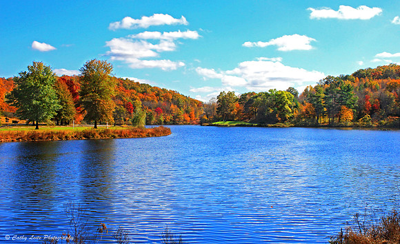Hop Brook Lake Autumn 2