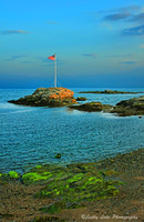 Blue Sky Beach - Vertical
